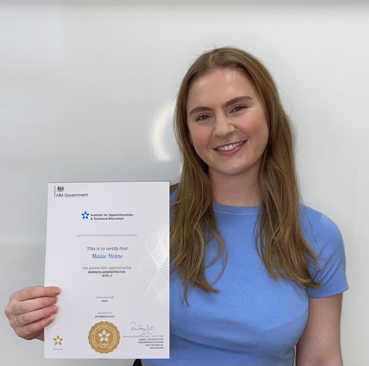 NLTG (@north_lancs) on Twitter photo Congratulations to one of our learners, Maisie Holme, who has recently achieved her Business Administrator Level 3 qualification <a href="/QuadraSolutions/">Quadra Solutions Ltd</a> in Accrington 👏🎉 Congratulations to one of our learners, Maisie Holme, who has recently achieved her Business Administrator Level 3 qualification <a href="/QuadraSolutions/">Quadra Solutions Ltd</a> in Accrington 👏🎉