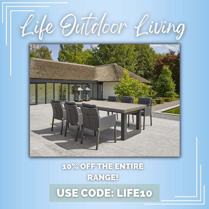 gfcuk's tweet photo. Just use the code LIFE10

#gardenfurniture #outdoorfurniture #garden #furniture #gardendesign #outdoorliving #interiordesign #patiofurniture #furnituredesign #homedecor #gardeninspiration #patio #design #gardendecor #outdoordesign #gardeninspo #outdoordecor #exteriordesign https://t.co/17PBRD17e2