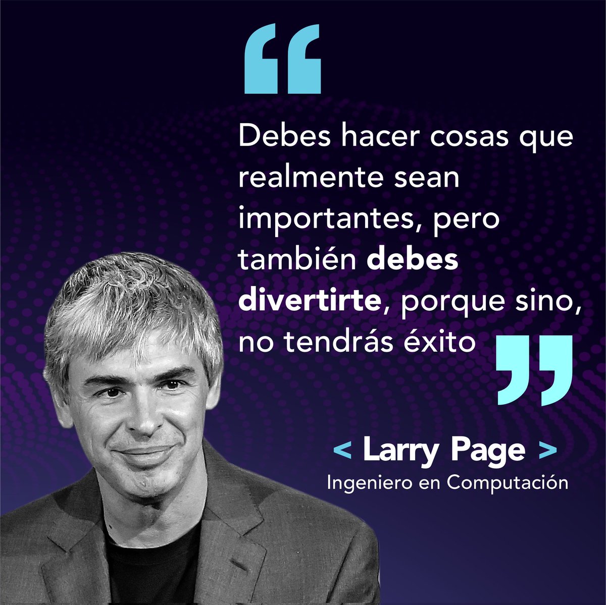 EmquTech's tweet image. #LarryPage además de ser el co-creador de Google, es  el autor del algoritmo matemático &quot;PageBank&quot;, algoritmo que usa el buscador, y junto a esto, es el núcleo central del posicionamiento de las páginas web🌐

¡Excelente lunes!

emqu.net

#EmQu #Tecnologia #Google
