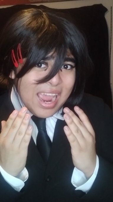 Scared af in the last photo #kobenicosplay #kobeni #chainsawman #cosplay https://t.co/r1qwt9rMSR<a href="/tag/kobenicosplay"class="tags">#kobenicosplay</a><a href="/tag/kobeni"class="tags">#kobeni</a><a href="/tag/cosplay"class="tags"><span>#cosplay</span></a><a href="/tag/chainsawman"class="tags"><span>#chainsawman</span></a>