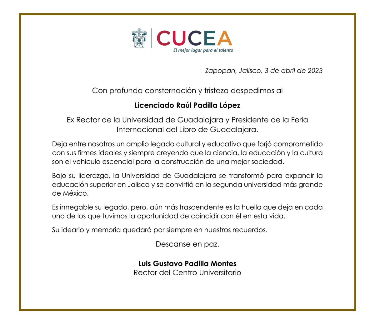 Gustavo Padilla Montes tweet media