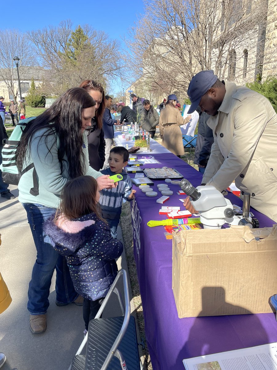 We don’t deserve grad students. They are the real workers and they continue to astound me with their willingness to do things. K-State Open House 2023