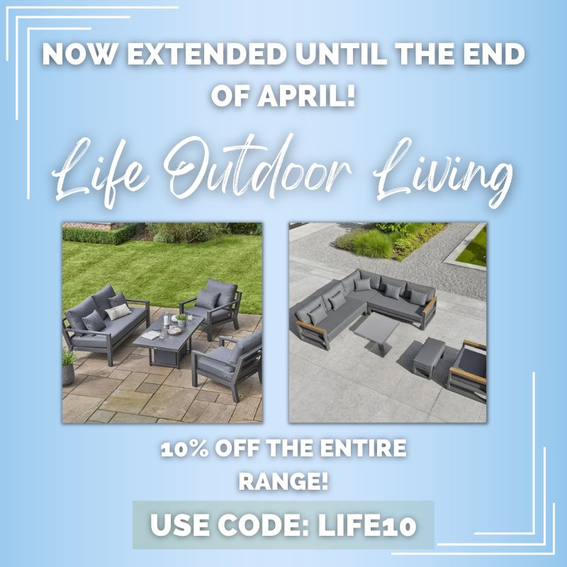 gfcuk's tweet photo. 📷Life Outdoor Living Discount!📷

https://t.co/nVfhDN5OYO

Get 10% off our weather resistant, aluminum, power-coated Life Outdoor Living Range! https://t.co/dLgU8z9a2I