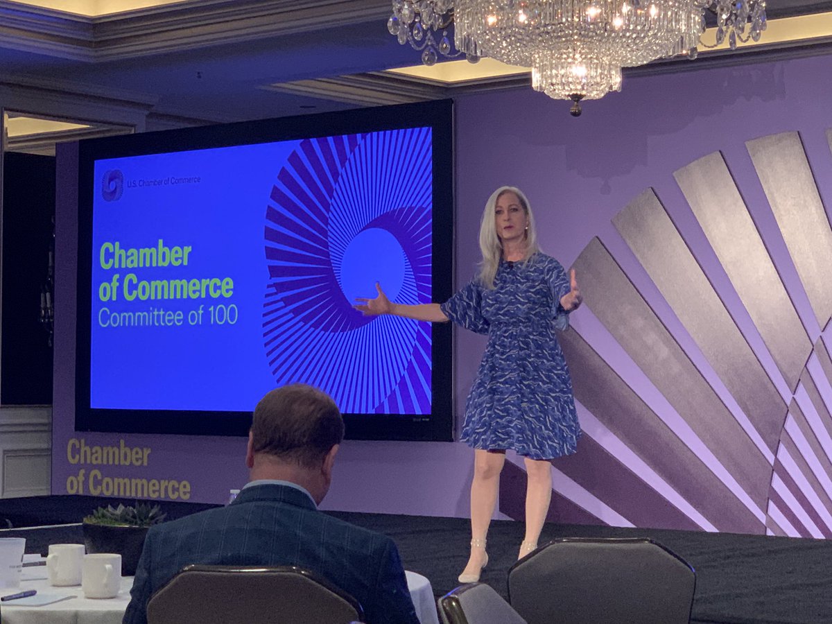 IamMeganLucas's tweet image. Dr Marci Rossell, Former Chief Economist CNBC &amp;amp; Former Co-host Squawk Box talking about what is different today compared to the 1980s hard landing … some great lessons learned. @DrMarciRossell #CCC100 #YesLynchburgRegion