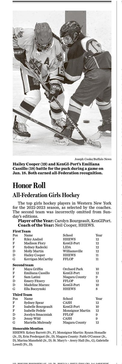 In today's paper. Thank you <a href="/bufnewspreptalk/">BuffaloNewsPrepTalk</a> <a href="/ByJoshBarnett/">Josh Barnett</a> <a href="/ClevisMurray/">Clevis Murray</a>