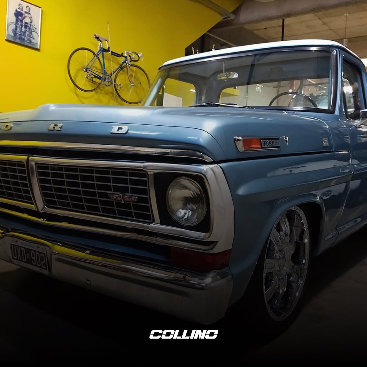 collinomotors's tweet photo. F100 equipada con productos de alta performance 🔥

- Tapas de valvulas Ford Racing
- Filtro de aire V8
- Múltiple de admisión Collino V8 

¡Equipá tu pick up con lo mejor!
#f100 #f100custom #ford #v8power https://t.co/ImLDwBpYxa