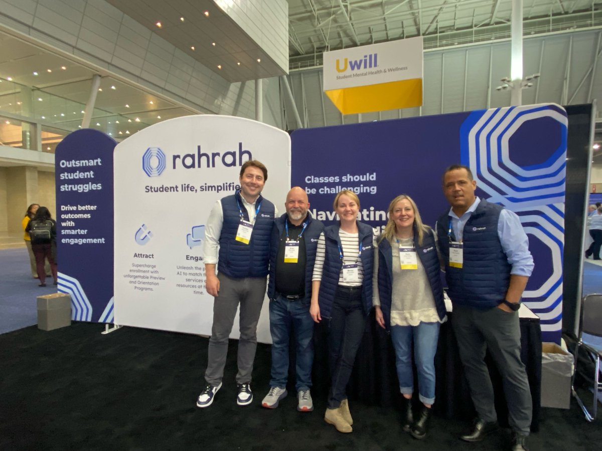 TheRahRahLife's tweet photo. Hi from Boston! 👋 We're at NASPA's Annual Conference, showcasing our innovative EdTech solution that provides a personalized approach to campus life. Discover how RahRah can make your student experience more enjoyable and successful at Booth 913! #NASPA23 #Boston #Booth913 https://t.co/wnfc9H7jjp