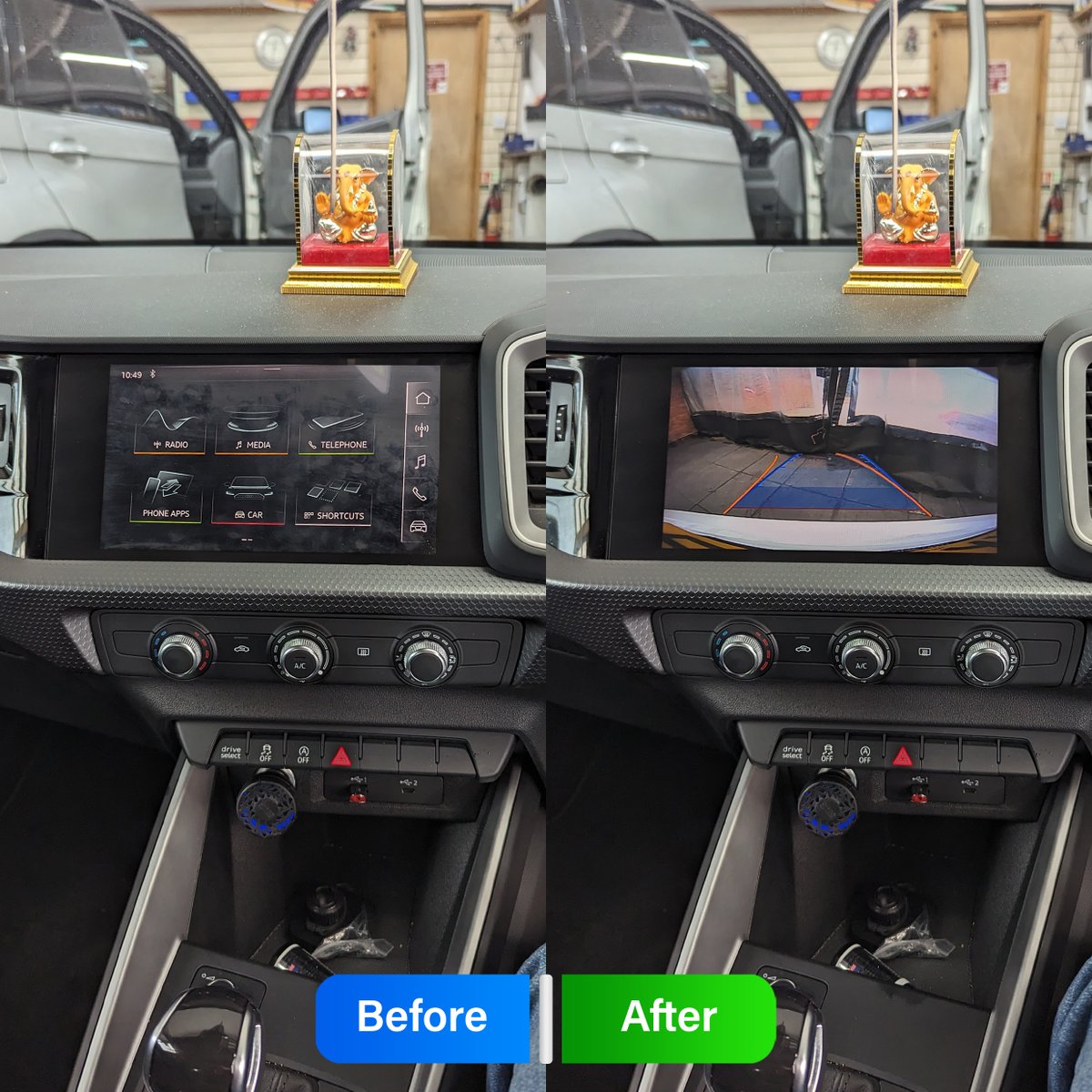 InCarMusic1's tweet image. ✅ Audi A1 - Reverse Parking Camera on the Original Car Screen

☎️ 020 8558 8111
📲 07434 898 275
🌐 incarmusic.co.uk
📍 Leyton, London E10 6RF

#audia1 #audia1sportback #audia1sline #audia1club #audia1forum #audia1tfsi #audia1quattro #audia1ownersclub #audia12019 #audi