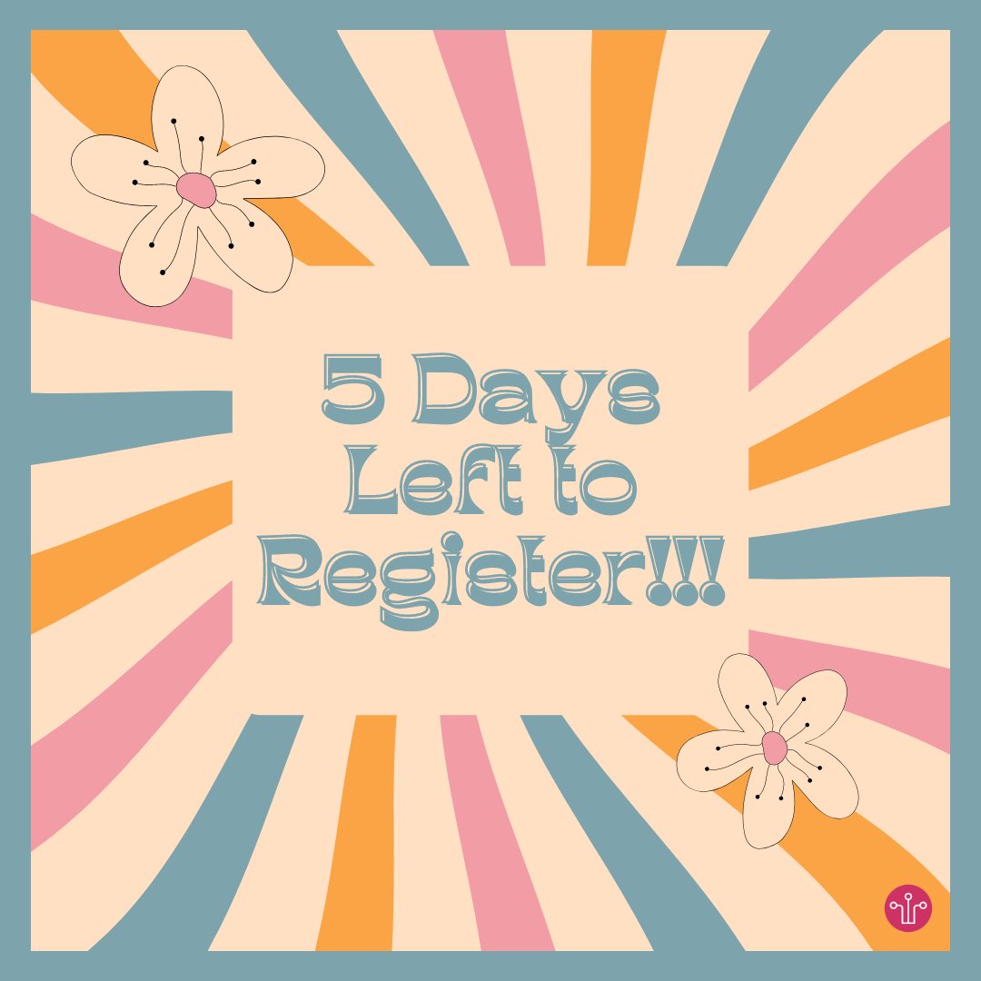 We are officially in the 2nd quarter of the year and you officially have 5 days left to register for this year's Women in Industry Day Conference.  Registration closes this Friday, April 7th so follow the link to ensure your spot for this year's event.  women-in-industry.com