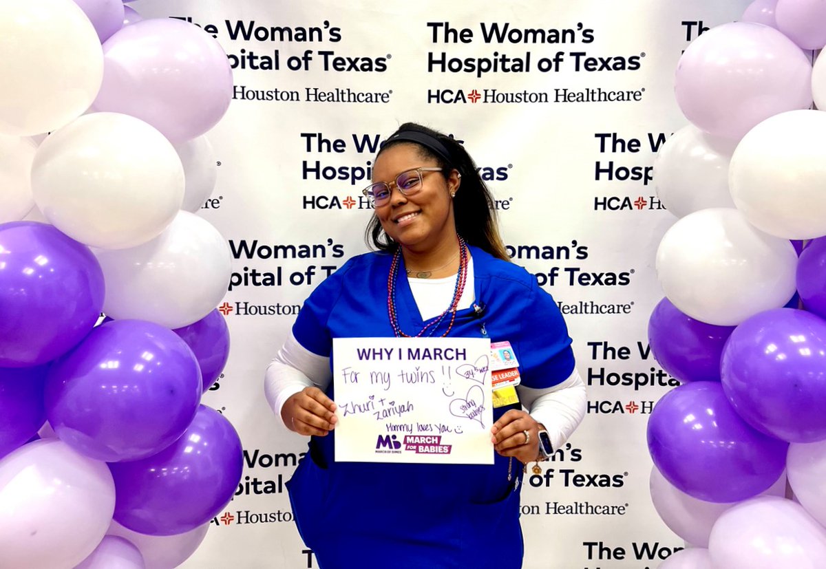It's #WhyIMarch Monday! Every Monday until the upcoming Houston March for Babies walk on Sunday, April 23, we'll share photos from our colleagues showing why they support the March of Dimes! 

Join us at the Houston March for Babies event! Learn more - marchforbabies.org/twht