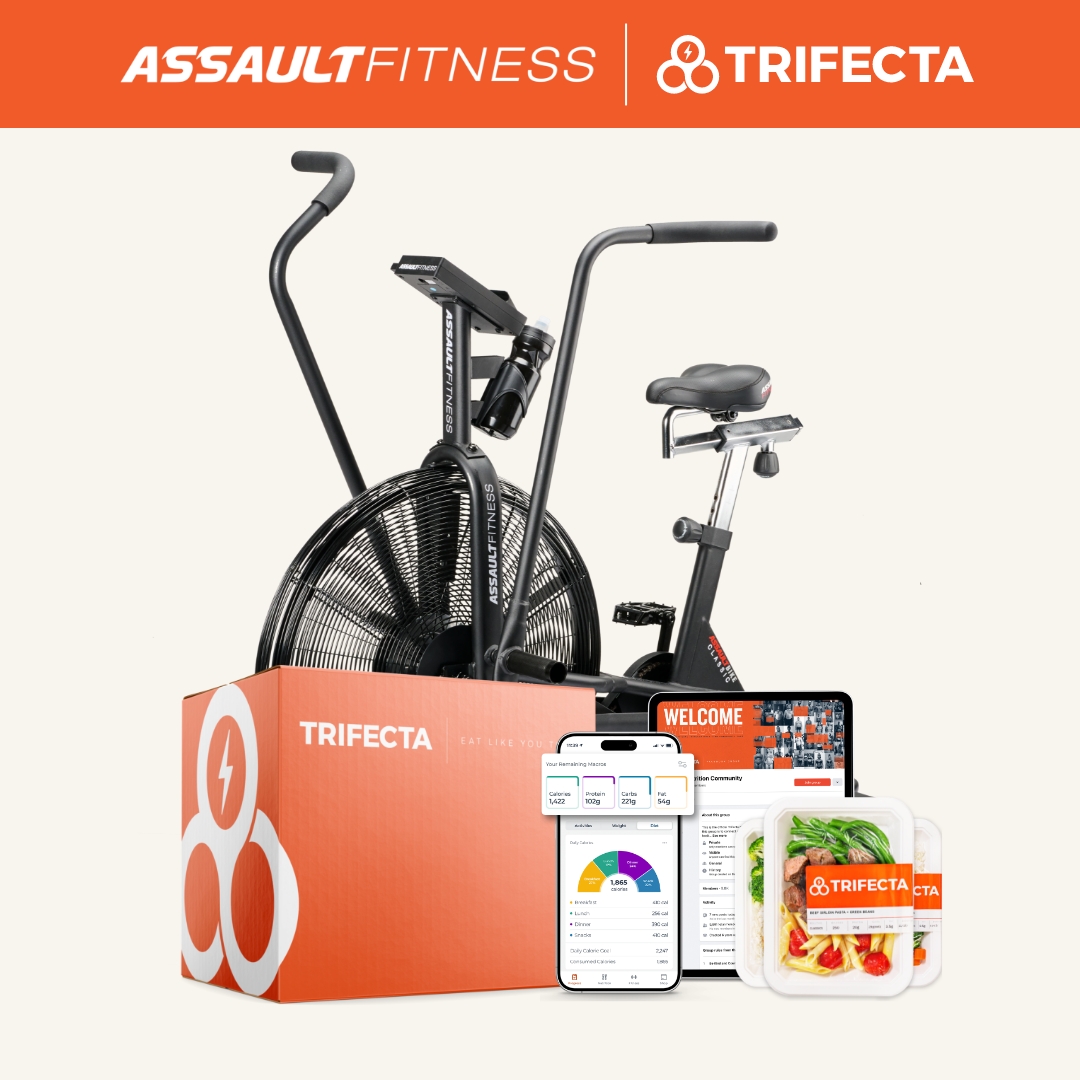 AssaultAirBike's tweet photo. Earn your summer body with a FREE AssaultBike Classic 🚴‍♀️ &amp; $700 in Trifecta macro-balanced meals 💪🥗 For a chance to win, register your email and start earning points. More points = greater chance at victory 🤩 https://t.co/eU0ZZEjly4 https://t.co/8B8JfYp6yZ