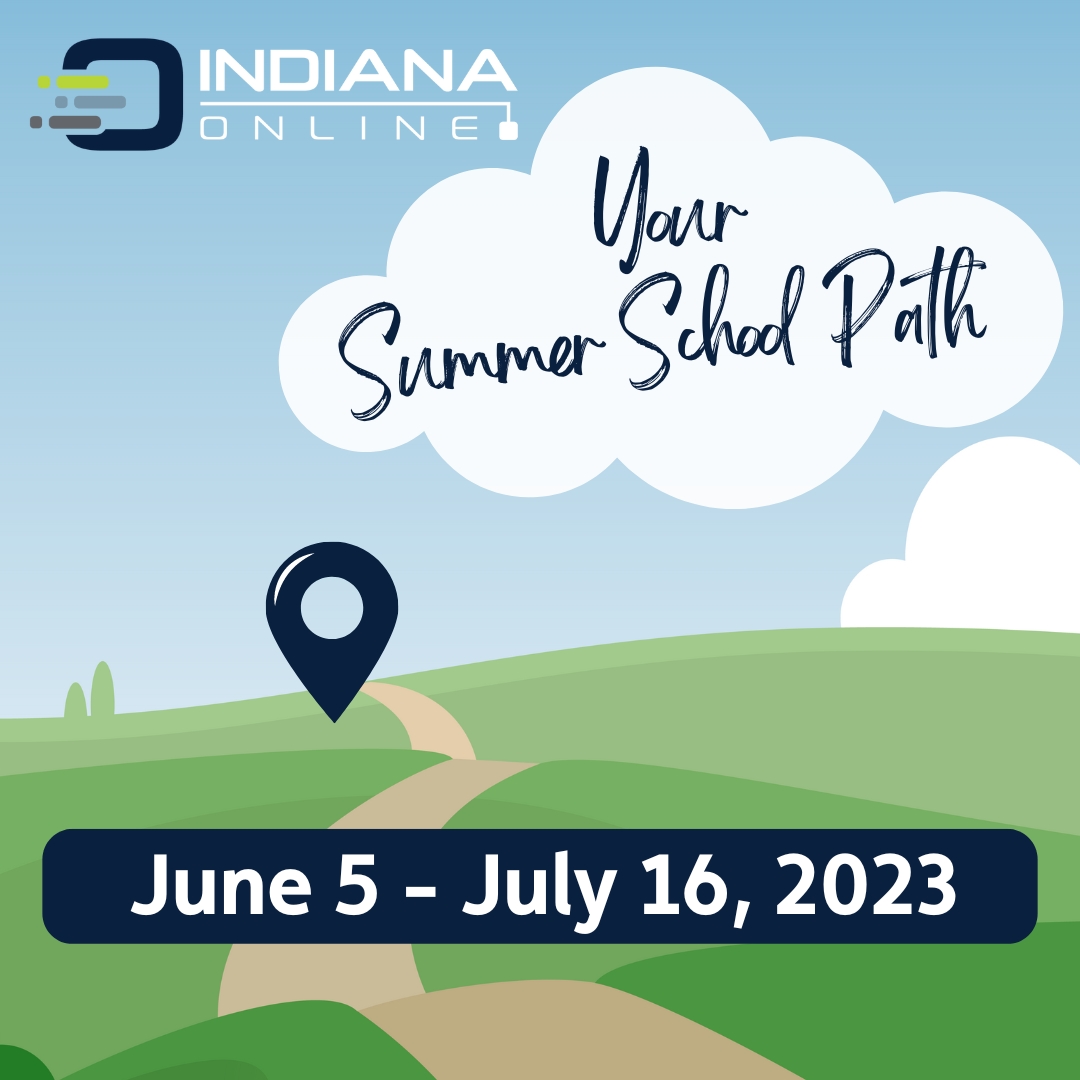 Indiana Online #SummerSchool registration is OFFICIALLY OPEN! Follow the link to learn everything you need to know about making IO summer school a stop on your educational path to the future! #EducatingDifferently #EducationMatters #EduTech #eLearning indianaonline.org/summer-school/