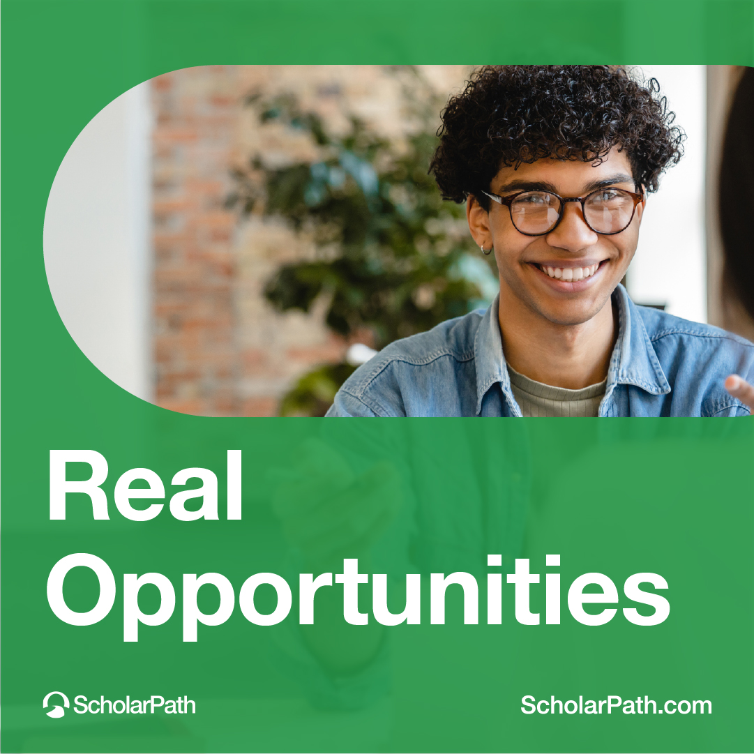 MyScholarPath's tweet photo. Happy Explore Your Career Opportunities week!  🎉

Whether you're a freshman or a senior, it's never too early (or too late!) to start thinking about your future. If you need help, #ScholarPath has your back! 💪

#ExploreYourCareer #Pathways #Education https://t.co/N94VJXIcHL