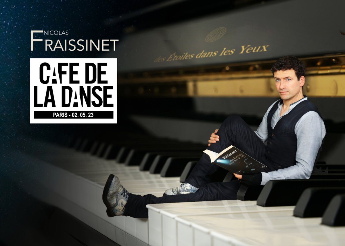 ✨ <a href="/_fraissinet_/">Nicolas FRAiSSiNET</a> présente son nouveau spectacle, adapté de son roman, "Des étoiles dans les yeux". Dans 15jours, Eliott sera aveugle. Il se lance alors dans la quête effrénée des seules images qu'il ne peut pas observer du bout des doigts ?
BILLETTERIE 👉 cafedeladanse.com/event/nicolas-…