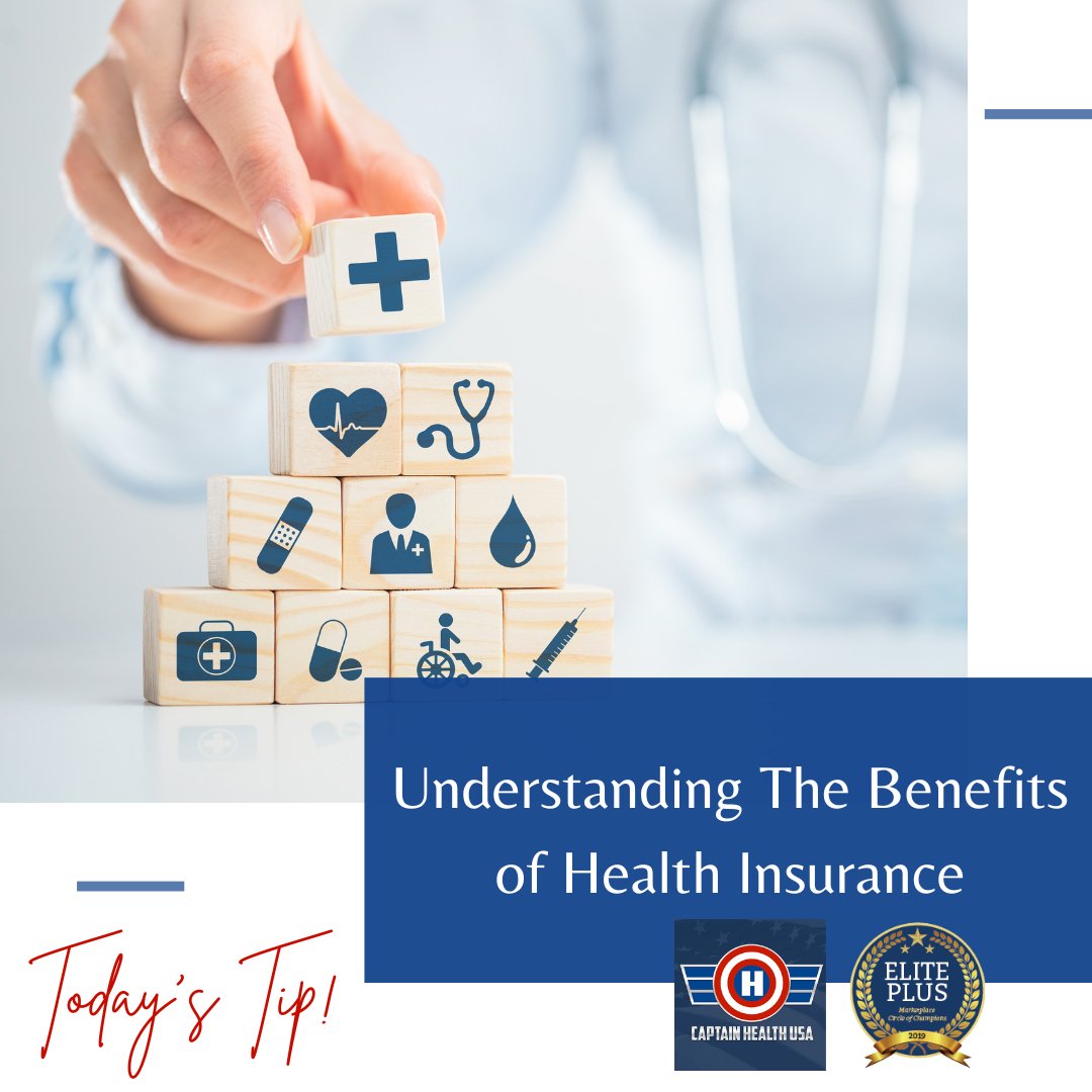 CaptainHealthUS's tweet photo. Health insurance provides financial protection for medical expenses. This can include doctor visits, hospital stays, prescriptions, &amp; other medical treatments. In exchange for paying a premium, those with health insurance receive coverage for these expenses. #Healthinsurance https://t.co/ebcFbXvDU2