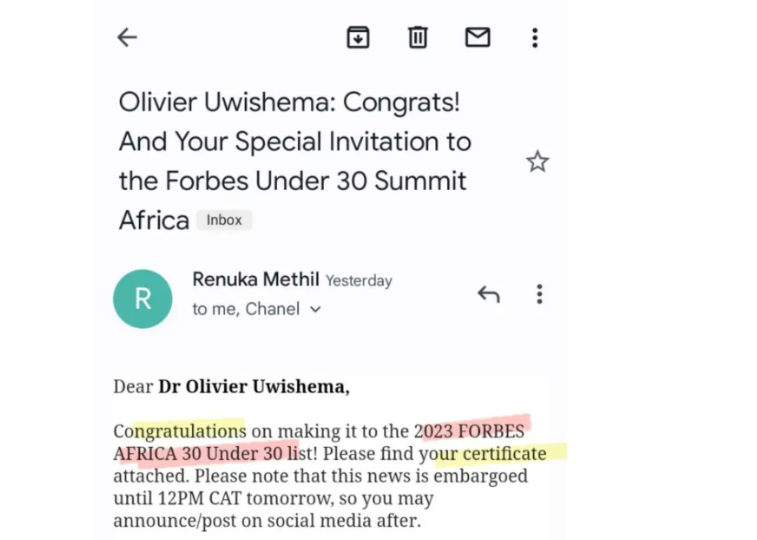 Olivier UWISHEMA tweet media