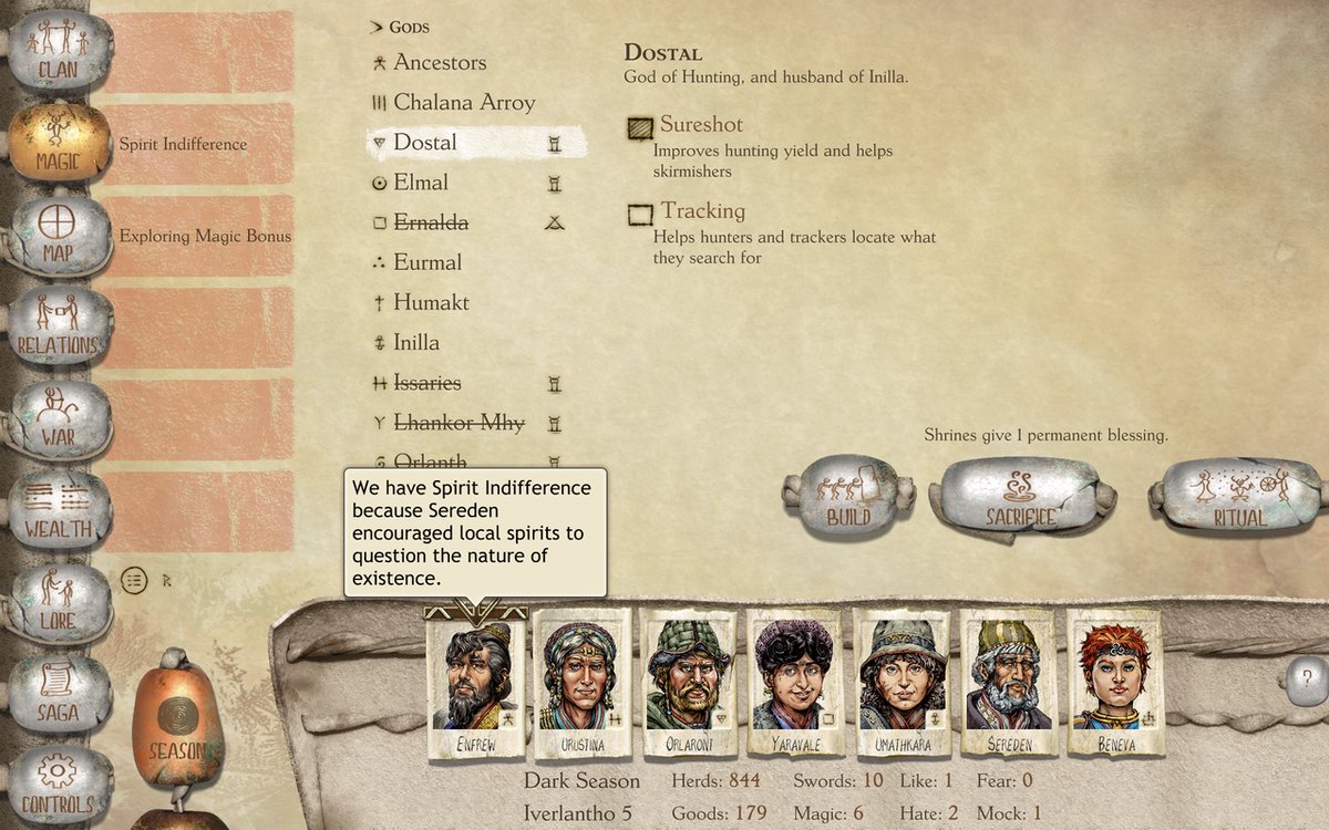 SixAges's tweet image. Six Ages 2: Lights Going Out is the sequel to Six Ages: Ride Like the Wind and a spiritual successor to the acclaimed King of Dragon Pass. Over 580 interactive scenes allow for dynamic and repeated playthroughs.

More at store.steampowered.com/app/2278010/Si…