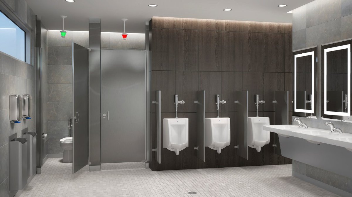 #FacilityManagers and #BuildingOwners, are you looking for a solution to the privacy concerns in your building's restrooms? Hadrian's privacy solutions make it easier than ever to upgrade any restroom to the next level of privacy.
