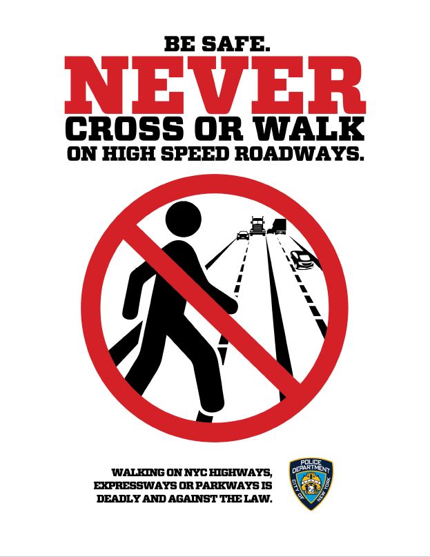 NYPD Midtown South on Twitter "🛑𝐒𝐓𝐎𝐏🛑 𝘕𝘦𝘷𝘦𝘳 𝘸𝘢𝘭𝘬 𝘢𝘤𝘳𝘰𝘴𝘴 𝘕𝘠𝘊 𝘩𝘪𝘨𝘩𝘸𝘢𝘺𝘴