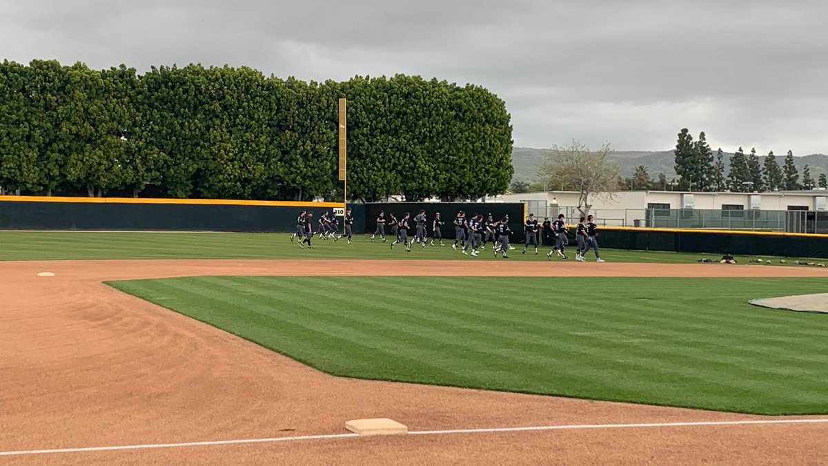 Pregame warm ups before Game 1 between Jordan HS, Utah and <a href="/VPHS_Baseball/">Villa Park Baseball</a>