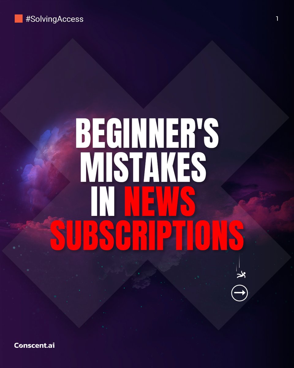 Mistakes are good for learning, but letting common mistakes ruin your subscription strategy is not an option!  📷
Read our latest blog on how to avoid these mistakes and boost your revenue. 📷 

📷 shorturl.at/qrtHI

#SubscriptionEconomy  #RevenueReimagined #Conscent