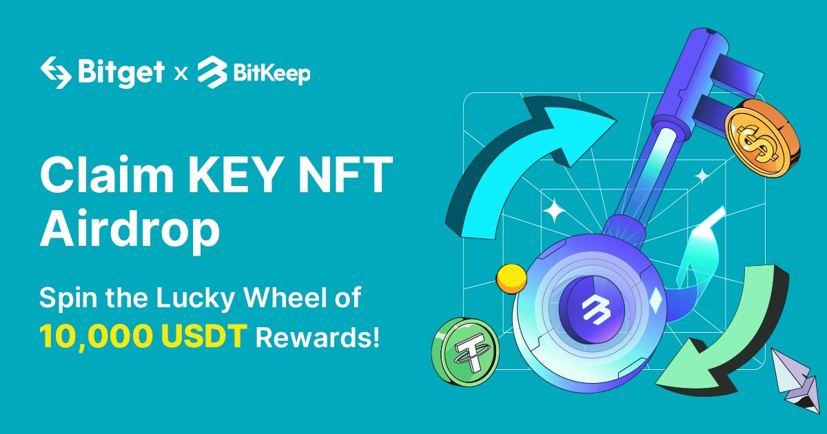 ItsBmb_'s tweet photo. Global Bitgetter,

To celebrate BitKeep rebrand to Bitget Wallet, 3000 KEY NFTs will be airdropped! Simply register or complete tasks to receive KEY NFTs!
Event period: April 3, 2023, 10:00 - April 7, 2023, 10:00 (UTC) https://t.co/oIVOFGQxUq
