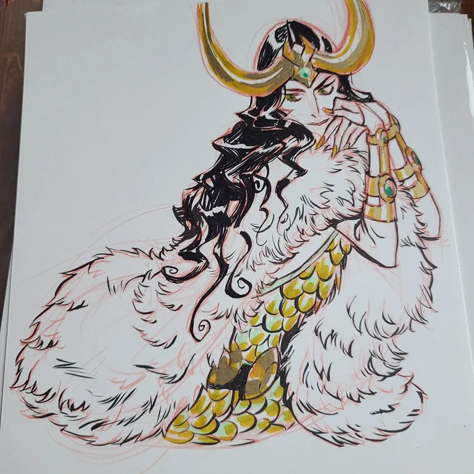 My friend suggested leaving it minimal colors... 