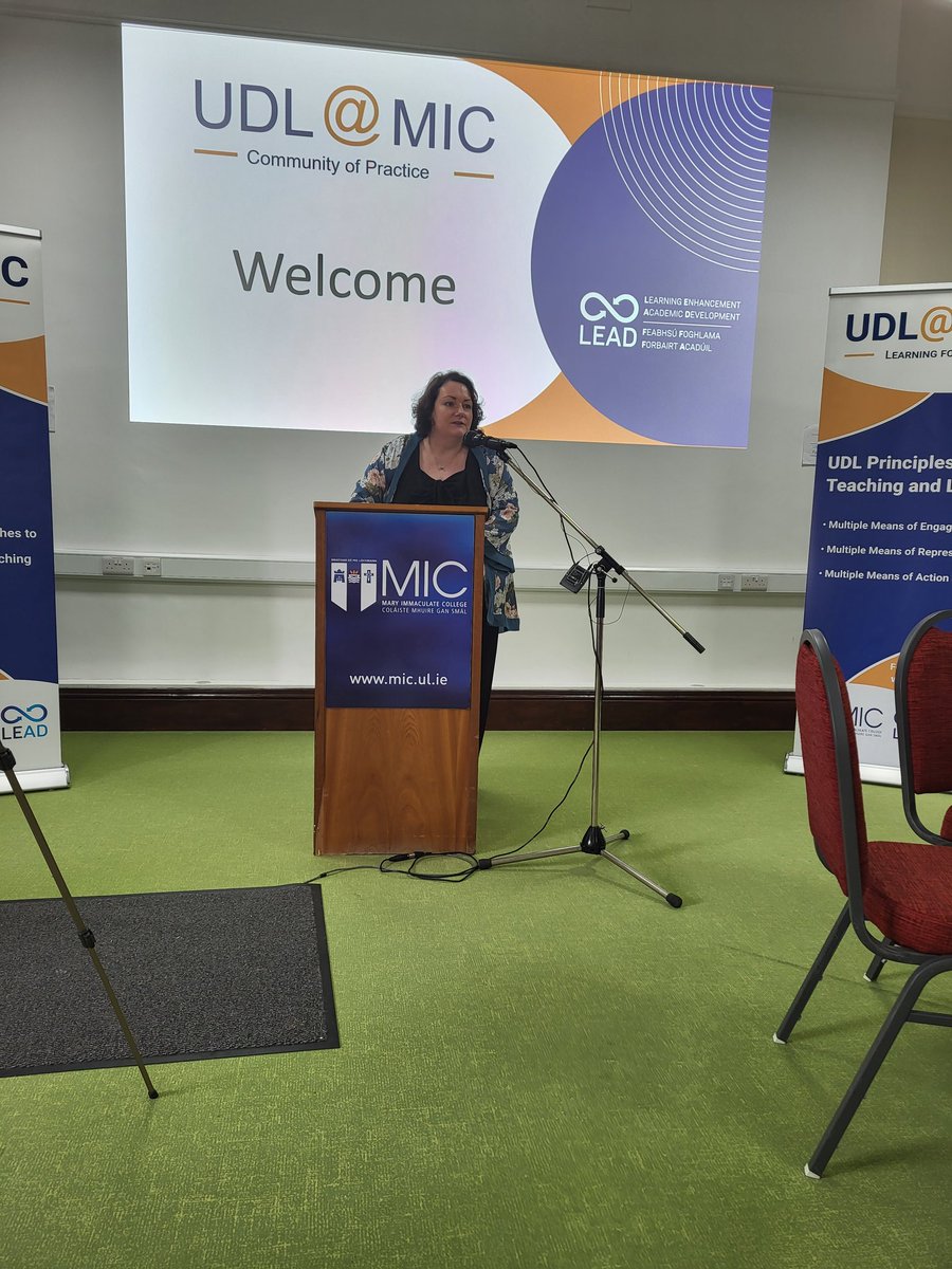 EDII_MIC (@edii_mic) on Twitter photo Well done to the @mic_lead team and the launch of the MIC UDL community of practice today. A brilliant initiative and looking forward to watchinh the progress @RealeUDL <a href="/niamhhourigan1/">Prof. Niamh Hourigan</a> <a href="/gwenmooremusic/">Dr Gwen Moore PFHEA</a> Well done to the @mic_lead team and the launch of the MIC UDL community of practice today. A brilliant initiative and looking forward to watchinh the progress @RealeUDL <a href="/niamhhourigan1/">Prof. Niamh Hourigan</a> <a href="/gwenmooremusic/">Dr Gwen Moore PFHEA</a>