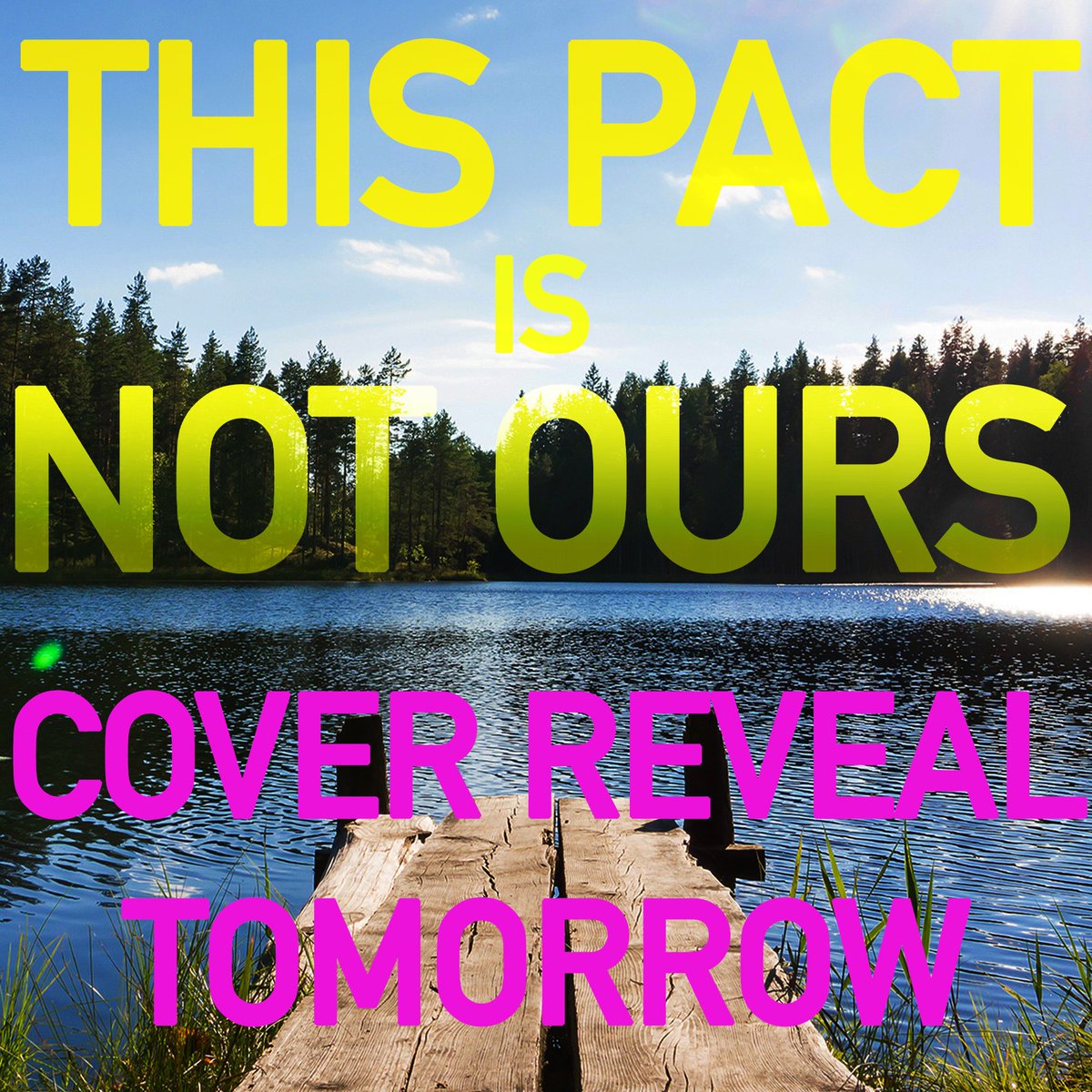 tinyghostpress's tweet image. Tomorrow we're revealing the cover for our upcoming campsite, coming-of-age, horror This Pact Is Not Ours.

Along with the cover reveal will be the official blurb for this title from the incredibly talented @zacharysergiwriter