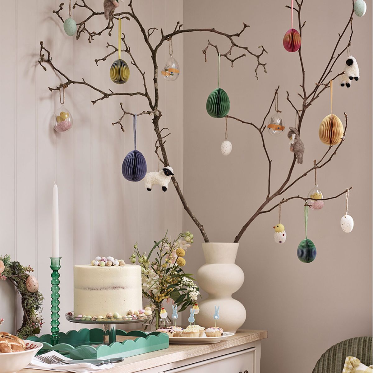 Easter decorating is a fantastic way to shake off the gloom of winter. Using pretty florals, soft pastels, cute bunnies and chicks goes a long way to brighten up the mood and get your home looking colourful again. #homedecor #decoratingideas bit.ly/38TuNZw