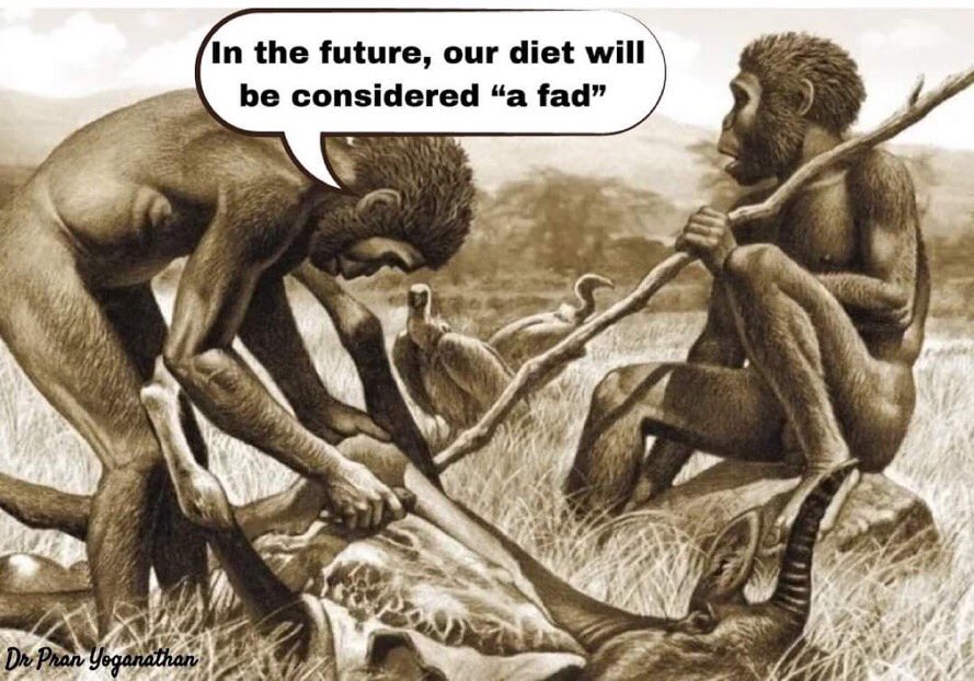 Don't fall for the #plantbased #propaganda. 

Humans are #carnivores.

Sure, can 'survive' with plants in emergency.

But we can only THRIVE with an #animalbased diet.