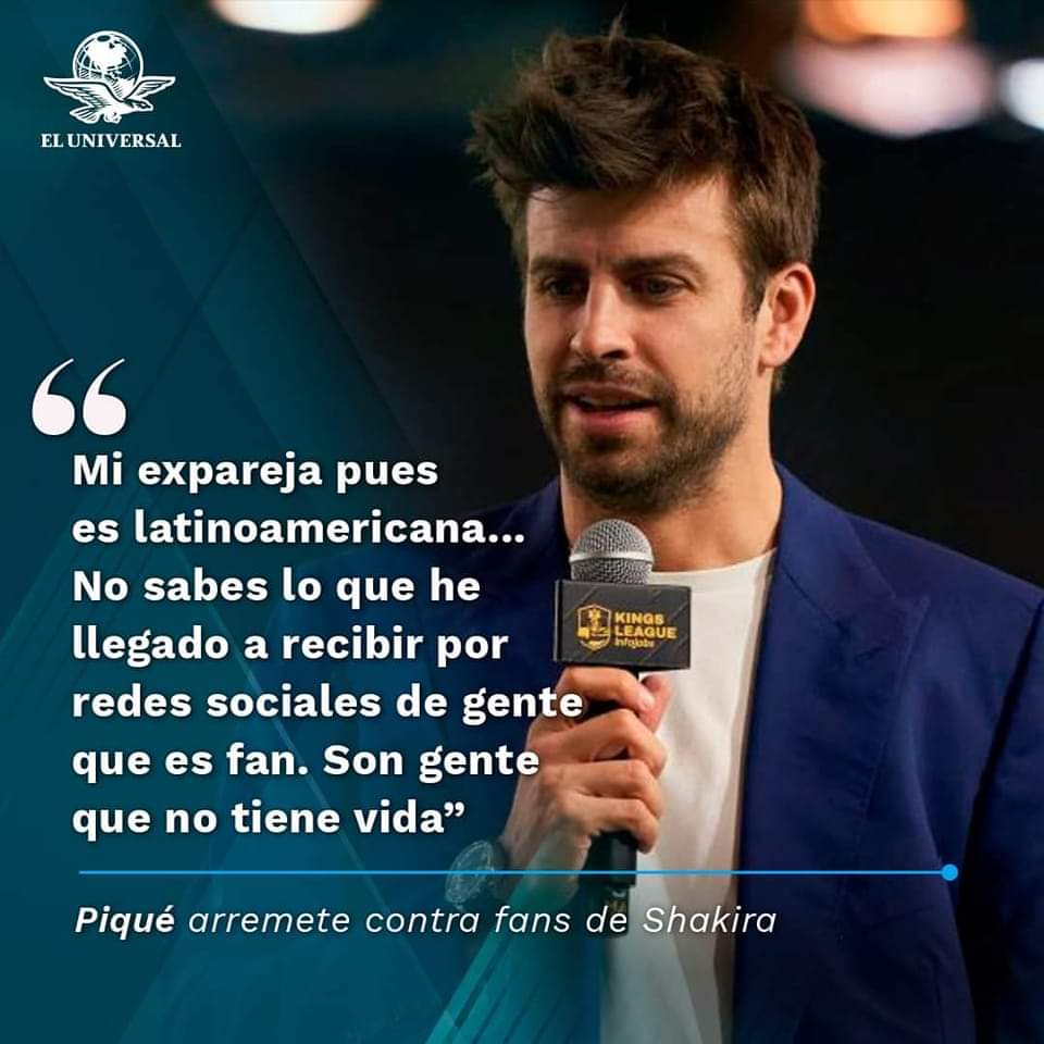 Este tipo de personas no valen la pena  existe KARMA <a href="/3gerardpique/">Gerard Piqué</a>  si deberíamos de seguir a descerebrado como tu perdón que te sal-pique 🤡🤡🙄🙄🙄