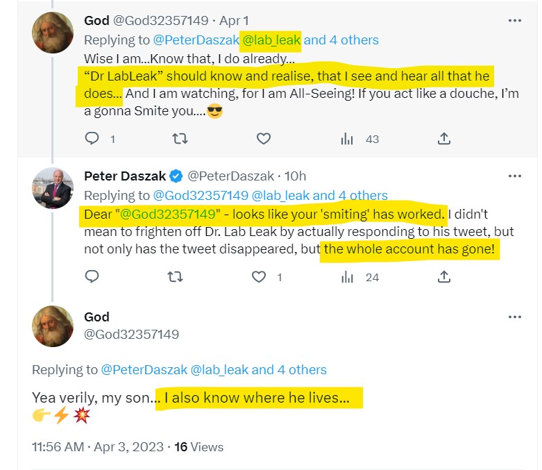 Sir. Galaxy on Twitter: "RT @Florin_Uncovers: .@Lab_Leak deleted his