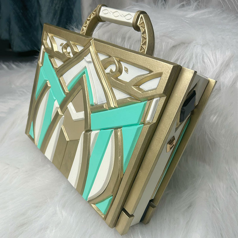 winkcosplay's tweet photo. Genshin Impact Kaveh Briefcase Cosplay Accessory Prop 
item id: WINK4420 
Link: 
https://t.co/LTC4nwiTWA 
.
.
.
#genshinimpact #kaveh #kavehgenshin #kavehedit #kavehcosplay #genshincosplay #genshinimpactcosplay #genshinimpactkaveh #genshinimpact #KavehBriefcase #Kavehprop https://t.co/UoSMGp9ml0