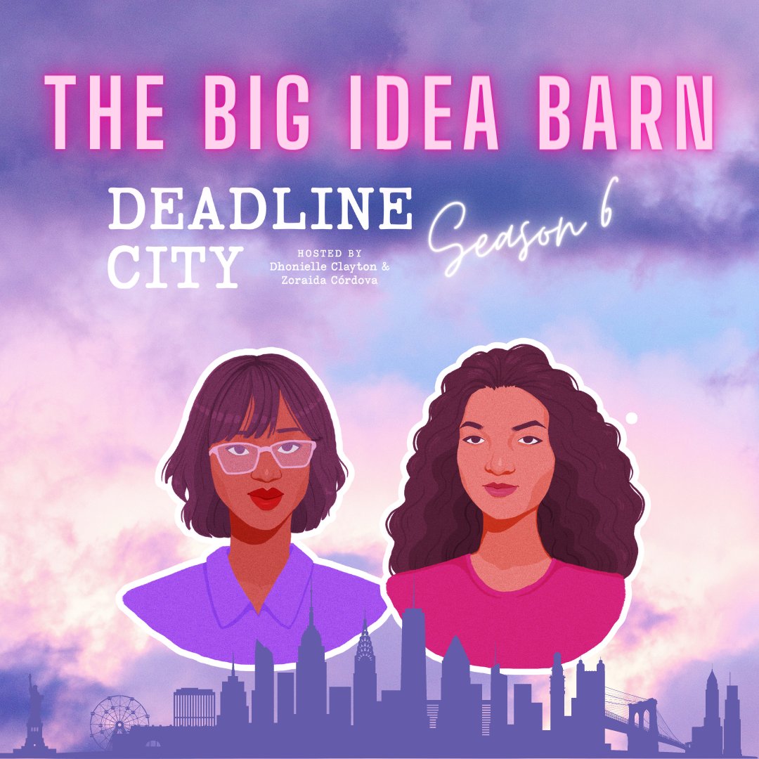 deadline_city's tweet photo. Our next episode, The Big Idea Barn, is live!

https://t.co/N3Kd92nSZG

We hope you enjoy this episode. We are taking a quick break, but will see you all soon! Happy writing. - Z&amp;D

@zlikeinzorro @brownbookworm https://t.co/SwWcj2Ph6Y