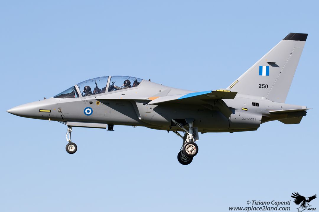 First M-346 for Hellenic Air Force
First flight fully painted

CSX55277 M-346 code 250

#t346 #aermacchi #m346master #hellenic #hellenicairforce   #elbitsystems #flyingschool #jetpilot  #abovetheclouds #m346 #greece #aerei #military #avgeeks #avgeek #aviationgeeks #aviationlover