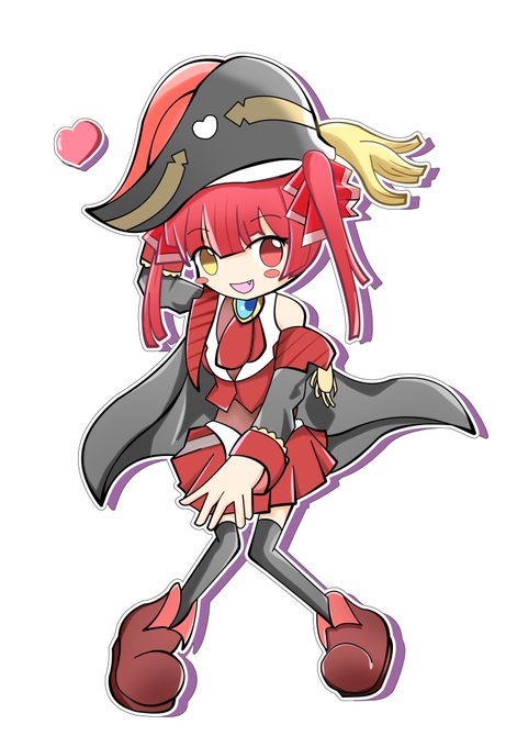 #マリンのお宝
過去絵だけどぷよぷよマリン船長 