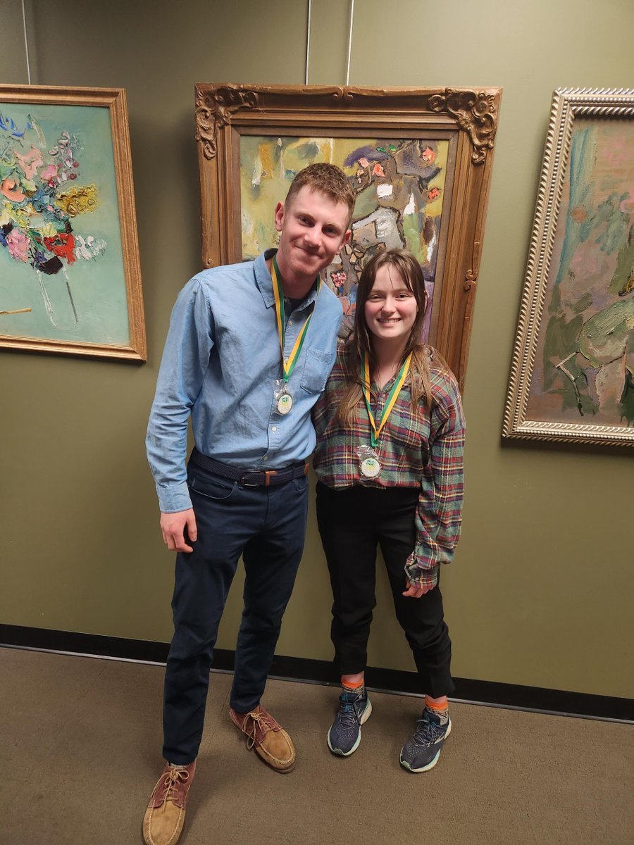 LHU_Biology's tweet photo. LHU biology presented research at the annual Cpub Passhe conference.  Congratulations to LHU masters student Daniel Taratut and undergraduate Anna Simmon on first place presentation on Spotted Lanternfly and Entomopathogens with advisers Dr. Overton and Dr. Calabrese. https://t.co/xIj4F7uVTL