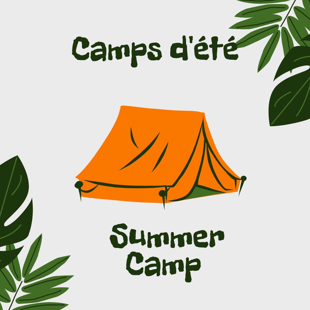 ☀️Offrez-vous un camp d'été en français ou bilingue cette année ? 

📌Mettez à jour vos informations sur le répertoire ACCENT afin d'en faire la promotion! 

☀️⛱️ Do you offer summer camps in french or bilingual this year? 

📌Update your information to promote them!