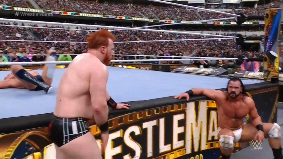 DeadlyAngelo97's tweet photo. @WWESheamus @DMcIntyreWWE Warriors. The match was freakin' awesome.
#BangerMania 💥 #WrestleMania https://t.co/26mqtTmsuR
