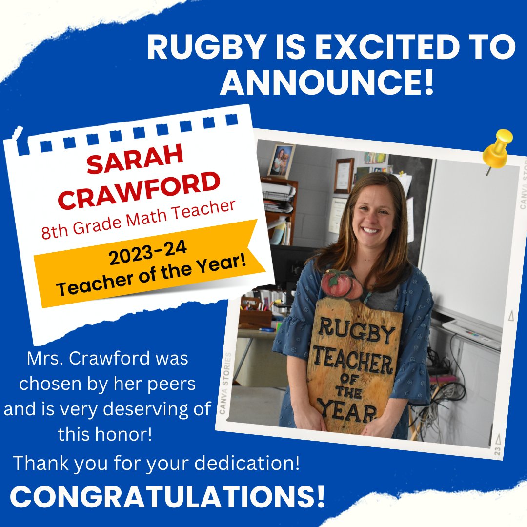 Rugby Middle School tweet media