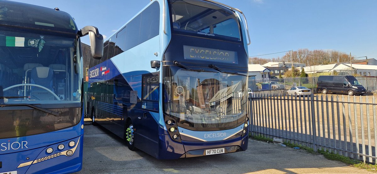 Number 11 getting the Dorchester treatment <a href="/ExcelsiorCoach/">Excelsior Coaches</a>