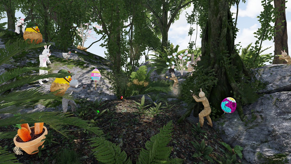 EditorGreek's tweet image. #Arma3 @Nillers_ 
Easter Egg Hunting was not supposed to be like this. Why are people battling each other while throwing explosive chicken? Strange world 🤔
steamcommunity.com/sharedfiles/fi…