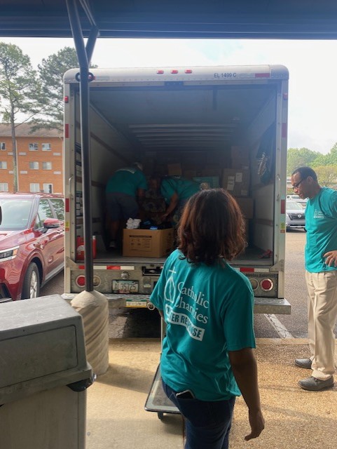 CCJacksonMS's tweet photo. Good morning and Happy Monday! Our team is heading to Rolling Folk, MS, to assist those affected by the tornadoes. #CCIStrong https://t.co/BXqdxdQMNh
