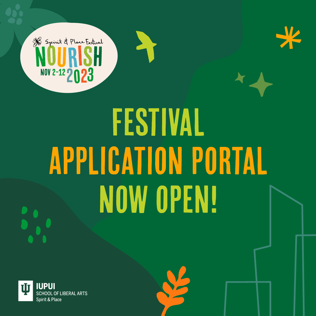 The 2023 Spirit &amp; Place festival application portal is now open! To apply, visit bit.ly/application-no…. Still have questions or want to learn more? Join us for our last Zoom information session on April 13 at 10 a.m. or 4 p.m.