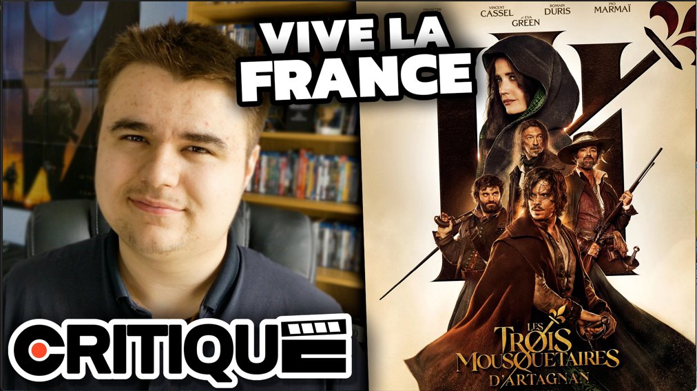 Nouvelle vidéo ! 

Nouvelle critique consacrée à l'un des films français les plus ambitieux de ces dernières années ! C'est parti pour la 1ère partie de #LesTroisMousquetairesDArtagnan !

youtu.be/2GZ-cUpaY-8