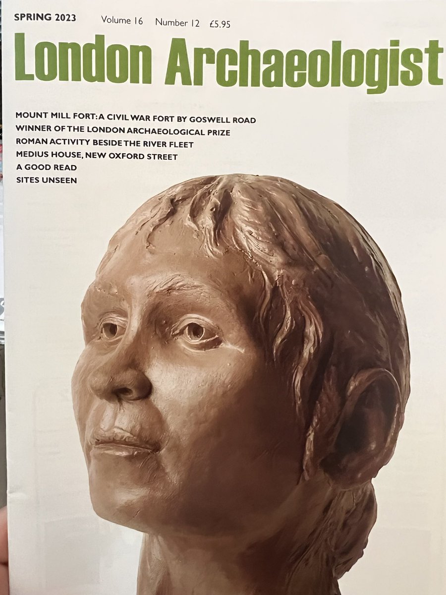 My new magazine subscription and what a read it is! <a href="/LondonArchaeo/">London Archaeologist</a> thank you 🏺

#londonhistory #londonarchaeology