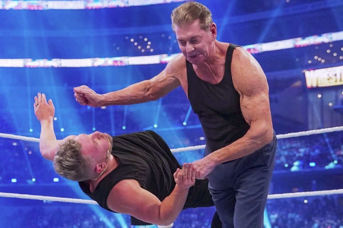 4/3/2022

Vince McMahon defeated Pat McAfee at WrestleMania 38 from AT&T Stadium in Arlington, Texas.

#WWE #WrestleMania33 #VinceMcMahon #PatMcAfee