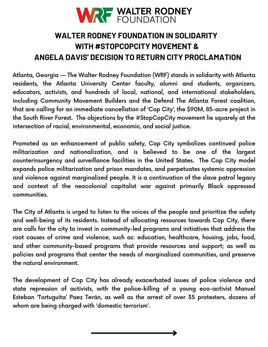 Walter Rodney Foundation tweet media