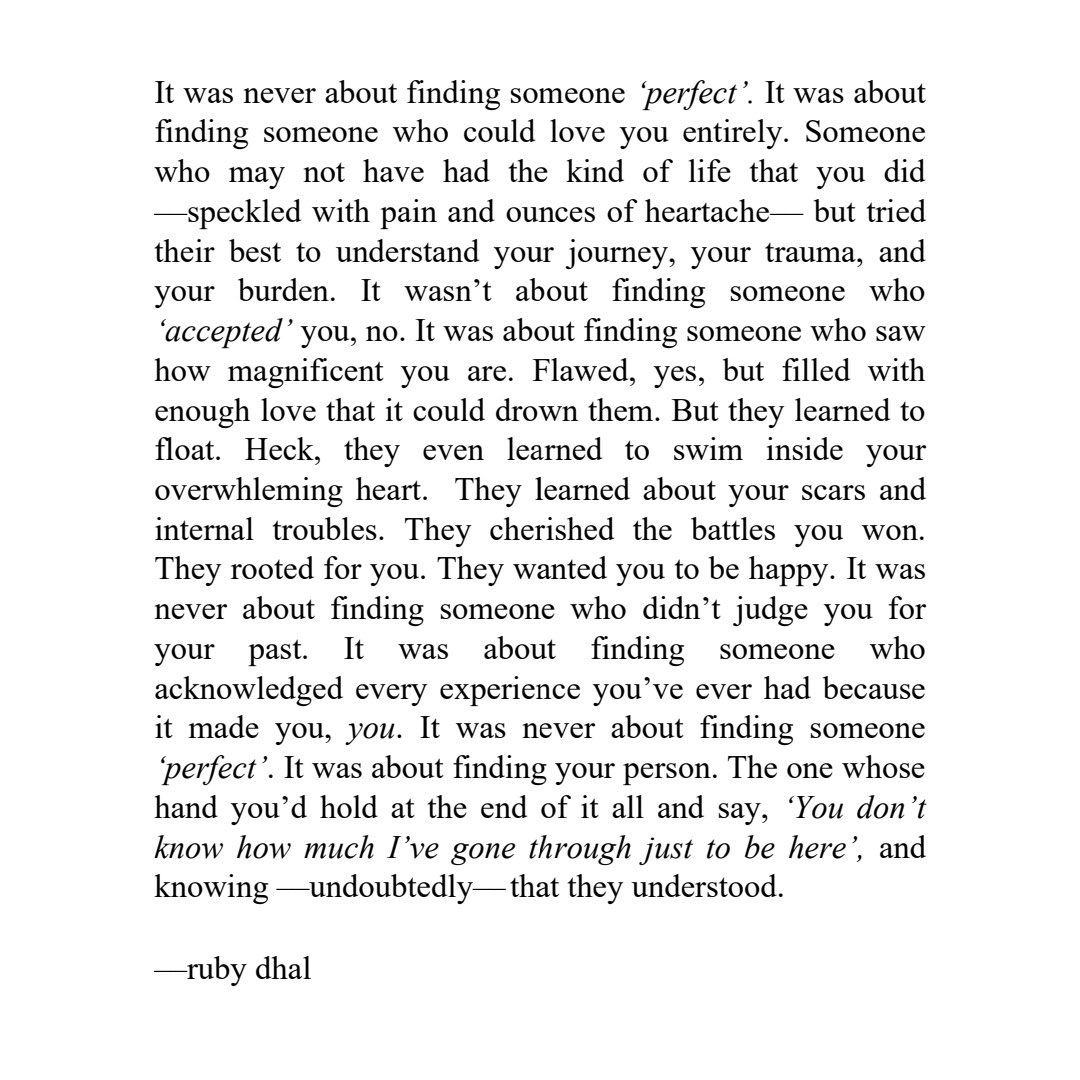 PoemHeaven's tweet photo. it was never about finding some perfect.. https://t.co/FGP475bB15